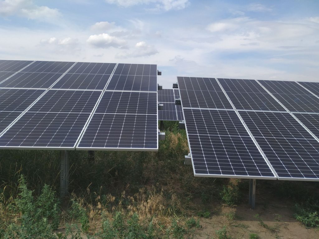 Der Solarpark in Tiszakécske